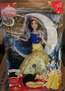 2009 Disney Snow White Celestial Princess Porcelain Doll Brass Key NRFB NIB - Picture 1 of 2