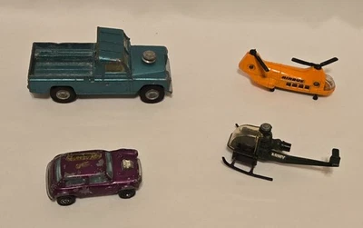 Vintage Lot of 4 - 1970's CORGI Toys-Juniors, Military & Land Rover Farm Truck - Image 1 of 4