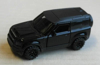 Majorette Land Rover Defender 90 L663 schwarz Geländewagen SUV black nero noir - Bild 1 von 4