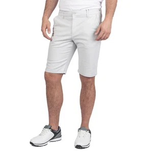 Island Green Men's Cotton Stretch Shorts With Pop Trims White IGSH02181 RRP£40 - Picture 1 of 3