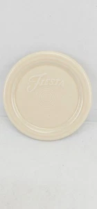 HLCCA Fiesta COASTER ivory EMBOSSED 4-3/8" NWT - Picture 1 of 2
