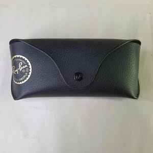 Ray ban Leather Pouch Sunglasses Case Black - Picture 1 of 3