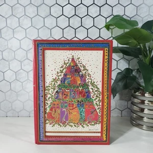 Vintage Joy Love Peace gemischt Laurel Burch Weihnachten Grußkarten Box Set - Bild 1 von 24