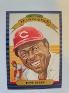 1986 DONRUSS TONY PEREZ DIAMOND KINGS #15 NM - Picture 1 of 1