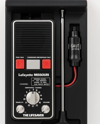 Lafayette Missouri S.O.S. Radio - CB 40 canali, 4W AM, NUOVO in scatola original - Image 1 of 4