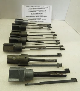 SUNNEN K3 AUF K20 ADAPTER, HALTER & KEIL & SORTIMENT - KONVOLUT # 2 - SIEHE FOTOS - Bild 1 von 9
