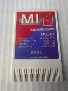 KORG MSC-01 MPC-01 para M1 - Imagen 1 de 6