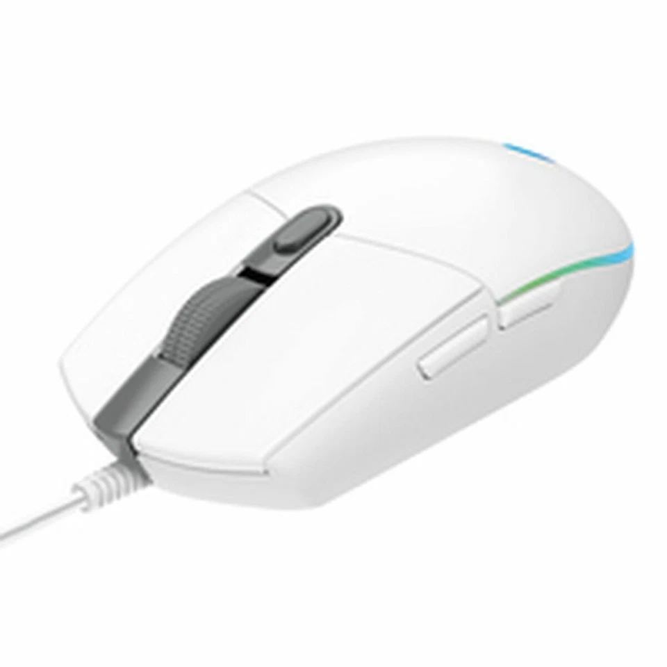 ORIGINAL Logitech Accessori per computer Bianco 910-005797 G203 Gaming Maus USB
