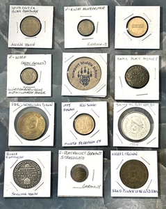 12 Karten Vintage Welt Medaillen Lot - verschiedene Themen Souvenir - Bild 1 von 5