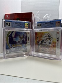 CGC 9.9 A++ Pok&eacute;mon Sun And Moon Nintendo 3DS New Sealed Game GRADED POKEMON