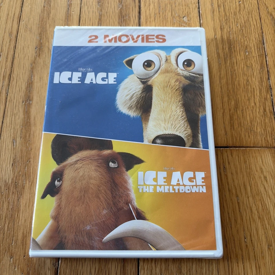 Ice Age & Ice Age: The Meltdown (DVD, 2018, 2-Disc Set) Factory Sealed - Image 1 of 2