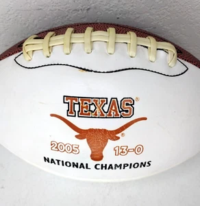 UT Texas Longhorns 2005 Baden Football National Champions 13-0 Season Bevo - Picture 1 of 5