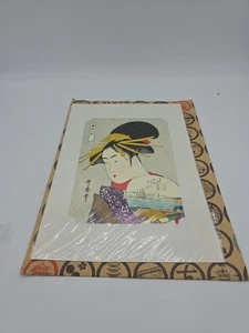 Kitagawa Utamaro I GUSTI DEL PAESE MERIDIONALE UNO E IL MEZZO STAMPA GIAPPONESE - Foto 1 di 3