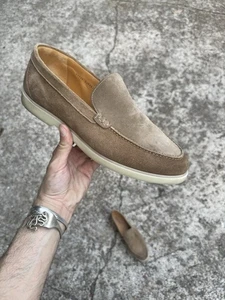 Magnanni  Men’s Suede Loafers Size 11 EU 44 Lourenco $450 - Picture 1 of 14