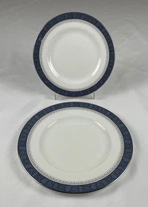 Royal Doulton Sherbrooke Fine Bone China 8" Lunch/Salad Plate and Bread & Butter - Picture 1 of 7