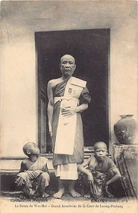 Laos - The Satou of Wat-Maï, Grand Almoner of the Court of Luang Prabang - Publ. - Picture 1 of 2