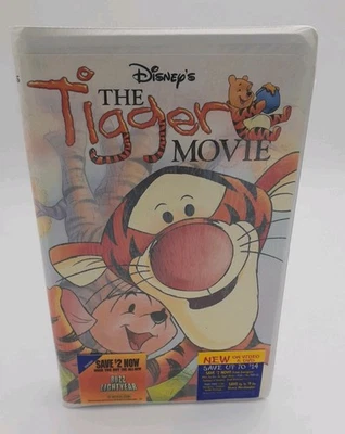 The Tigger Movie VHS Walt Disney Home Video Sealed Clam Shell - Image 1 of 3