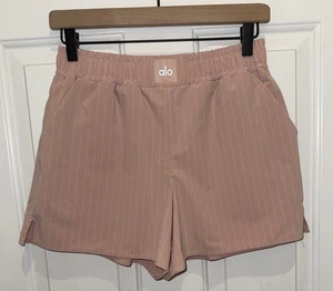 alo gessato daylight boxer corto rosa quarzo avorio righe donna taglia XS 2 4 - Foto 1 di 7