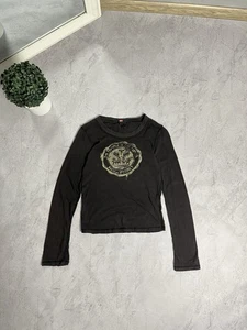 Camiseta de manga larga vintage Diesel Avant Garde para mujer descolorida talla M - Imagen 1 de 9
