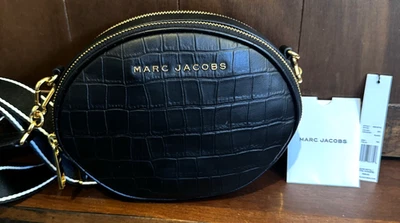 Bolso Bandolera Marc Jacobs Negro Ovalado Nuevo con Etiquetas Foto 1 de 4