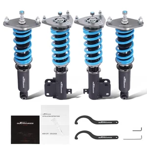 MaXpeedingrods T6 Adjustable Coilovers Lowering Kit For Subaru Forester SJ 14-18 - Picture 1 of 17