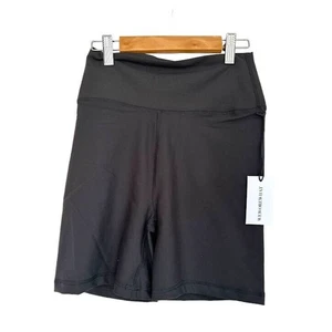 WeWoreWhat schwarze Fahrrad Biker Shorts Größe Medium M sportlich aktiv Training 6" - Bild 1 von 8
