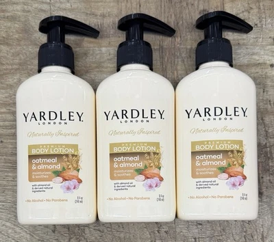 Loción corporal premium Yardley London avena y almendra 3 piezas con envío gratuito Foto 1 de 2