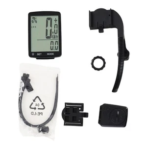 Wireless Bike Speedometer Large Screen Display Cycling Data Measurement - Picture 1 of 12