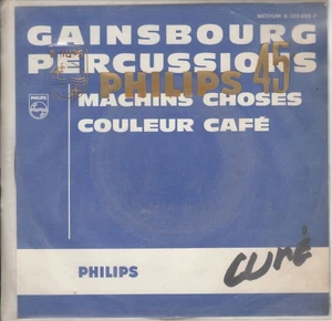 SERGE GAINSBOURG Gainsbourg Percussions French Ltd 7" 45 1964 Juke Box - Bild 1 von 4