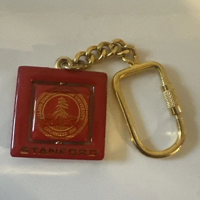 Chaveiro vintage vermelho Stanford  - Imagem 1 de 3