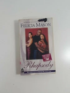 rhapsody by Felicia Mason 1997 paperback fiction novel - Foto 1 di 2