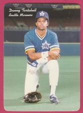 1986 Mothers Cookies # 22 Danny Tartabull -- Seattle Mariners 