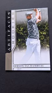 Artefactos de cubierta superior 2021 Golf Rookies Bryson DeChambeau 471/999 - Imagen 1 de 3