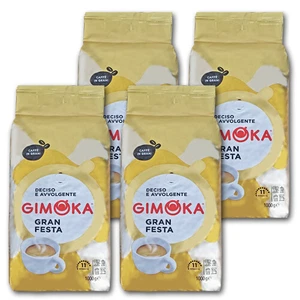 4 KG Gimoka Gran Festa Kaffeebohnen, Preis ist inklusive Kaffeesteuer