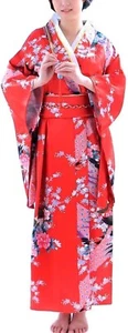 Japanese Style Women Kimono Yukata Bathrobe for Cosplay - Size S - Picture 1 of 1