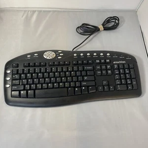OEM eMachines 18 Hot Key keyboard KB-0108 Full Size Standard Desktop PC PS/2 - Picture 1 of 9