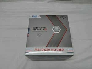 2022 4 Dozen Callaway Chrome Soft X LS Triple Track Golf Balls 4dz 48 balls - Picture 1 of 4