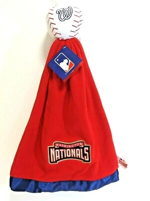 MLB Washington Nationals Acurrucarse Pelota Vellón Peluche Lovey Manta de Seguridad Foto 1 de 4