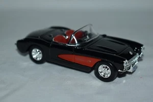 Road Signature 1:43 1957 Chevy Corvette Black Convertible - Picture 1 of 3