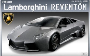 Academy 1/24 Scale 2012 LAMBORGHINI REVENTON FLAT # 15117 Model Kit - Picture 1 of 4