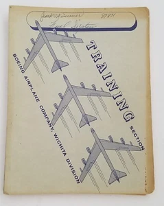 Libro manual sección de entrenamiento Boeing Airplane Company B-52H sistema de combustible 1960 - Imagen 1 de 12