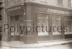 Photo ancien commerce Toulouse Dentelles Tulles Rideaux J.Chausson tirage repro  - Picture 1 of 3