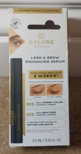 EYLUR ELONDON LASH & BROW ENHANCING SERUM 0.12 FL. OZ. NEW - Picture 1 of 4