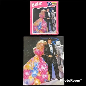 Barbie & Ken Vestido Formal/Esmoquin 100 Piezas Rompecabezas Mattel 41846 15”x 12.5” - Imagen 1 de 8