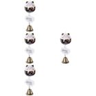 4 Pack Windgame Pendant Ceramic Windbell Decorations For Room Home