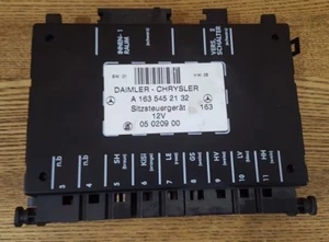 MERCEDES ML 270 W163 AUTO COMFORT ECU A 163 545 21 32 - Picture 1 of 1