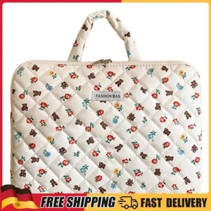 Laptoptasche, flauschig gepolstert, Laptop-Hülle, passend für 13- bis 15-Zoll-No - Afbeelding 1 van 5