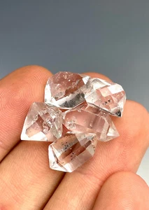 7,94g 5 Stück HERKIMER DIAMANT grob natürlich AAA LOT #OTH97 - Bild 1 von 2