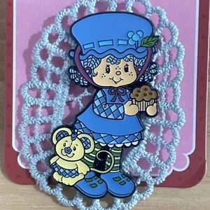 Strawberry Shortcake Blaubeere Muffin Figur Pin Emaille 2,25" Sammler Neu - Bild 1 von 3