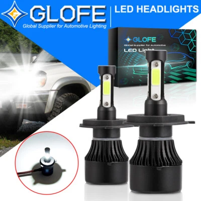 6000K H4 High Power Dual Beam LED Headlight Bulbs for Toyota 4Runner 1996-2002 - Image 1 of 4